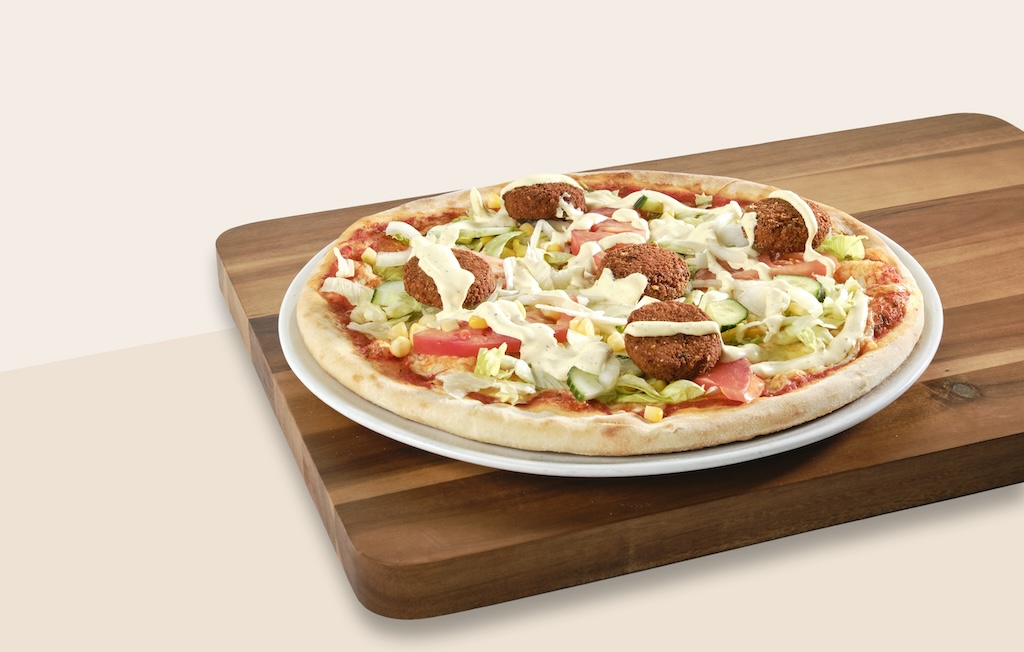 10. FALAFEL PIZZA